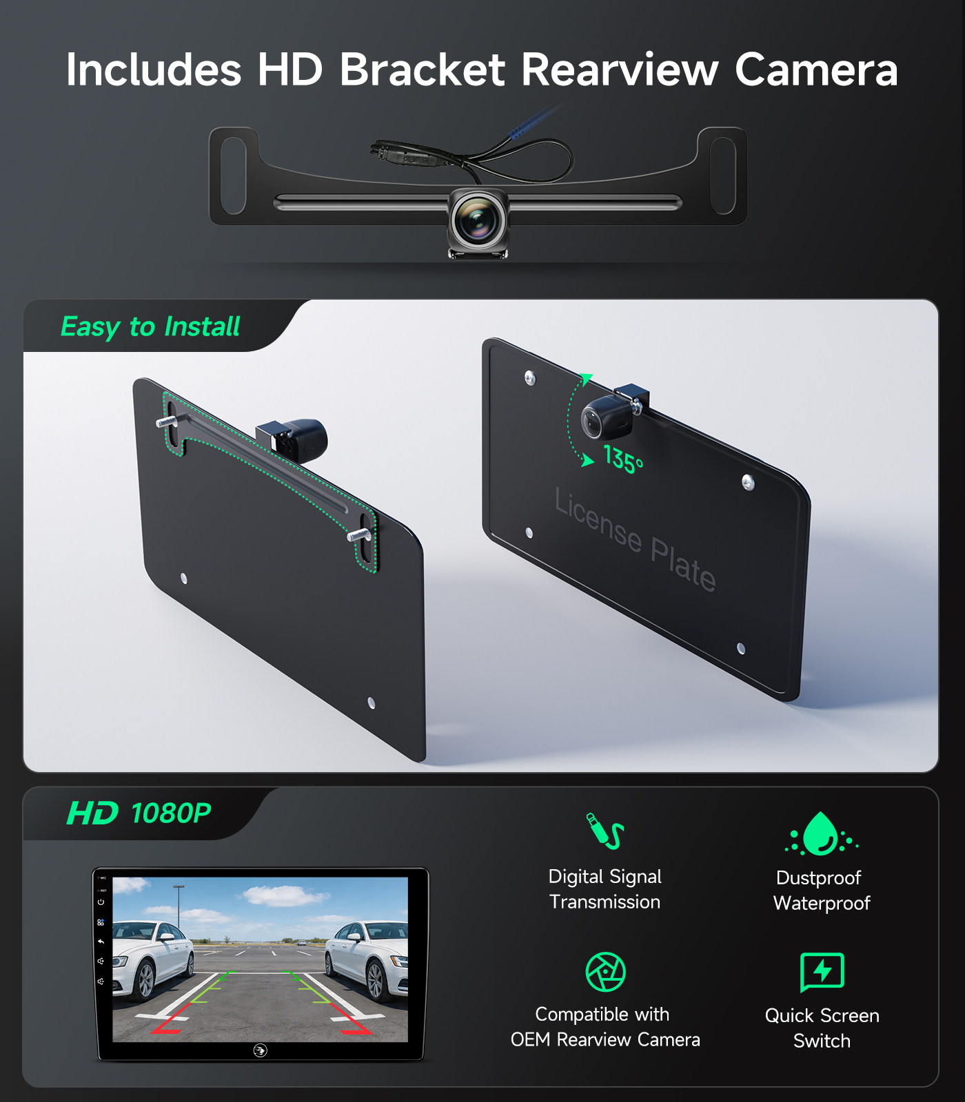 9 inch Car Radio Upgrade for Honda Civic 2006‑2011, CarPlay Android Auto - Image 6