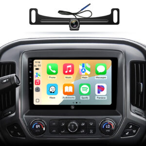 Car Radio for Chevy Silverado GMC Sierra 2014-2018, CarPlay Android Auto